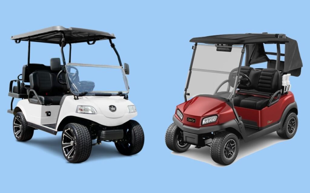 Evolution Golf Cart vs Club Car Golf Cart
